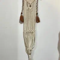 فروش آویز گلدان مکرومه دست بافت|صنایع دستی و سایر لوازم تزئینی|اهواز, پادادشهر|دیوار