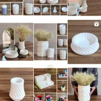 فروش قالب سیلیکونی برای سنگ مصنوعی و شمع|صنایع دستی و سایر لوازم تزئینی|لامرد, |دیوار