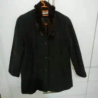 کت یقه خز دار و بافت شیک و جذاب