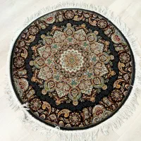 فرش گرد ۱.۵۰ در۱.۵۰ //فرش دایره|فرش|اصفهان, همدانیان|دیوار