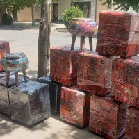 صندلی فایبر و پاف