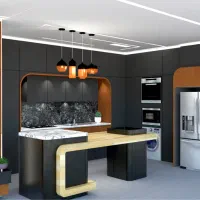 طراحی سه بعدی نما و معماری داخلی