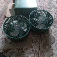 دو عدد پنکه پایه دار