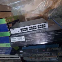 سوییچ ۲۴ پورت دلینک|مودم و تجهیزات شبکه|تهران, نصرت|دیوار