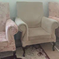 مبل تک نفره چهار عدد|مبلمان خانگی و میز عسلی|شوط, |دیوار