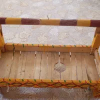 تهته یا همون گهواره بچه دست ساز در حد نو