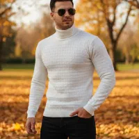 سیوشرت ارتشی و یقه اسکی|لباس|امیدیه, |دیوار