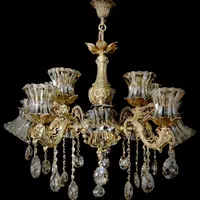 لوستر ظریف با اقساط 18ماهه|لوستر و چراغ آویز|تبریز, |دیوار