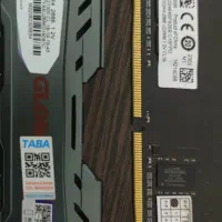 دو عدد رم ۸گیگ ddr4 باس 2666