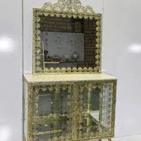 بوفه آینه برنز