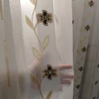 پرده توری و زیره سالم درحد نو