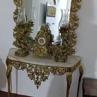 آینه کنسول برنز