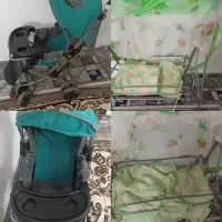 کالسکه و گهواره همراه سرویس خواب