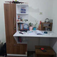 میز تحریر و کتابخانه دانش آموزی|میز تحریر و کامپیوتر|رشت, لاکان|دیوار