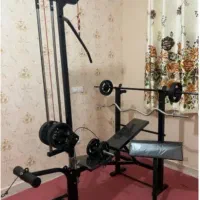 دستگاه بدنسازی چند کاره ( شامل میز پرس و ...