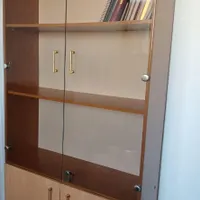 کتابخونه|کتابخانه، شلف، قفسه‌های دیواری|کرج, منظریه|دیوار