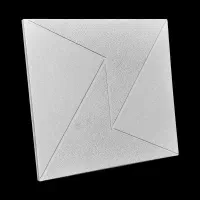 موزاییک سنگ مصنوعی طرح چشمه و ضربدری