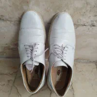 کفش چرم سفید خارجی