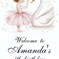 طراحی دکور تولد ، کارت دعوت ، استند ولکام welcome|خدمات رایانهای و موبایل|اردبیل, |دیوار