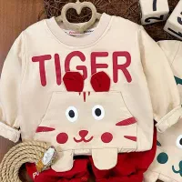 بلوز شلوار پسرانه طرح تایگر