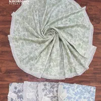 رومیزی گرد کتان نخ ترک