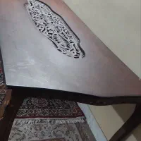 میز نهار خوری چوبی|میز و صندلی غذاخوری|اصفهان, شهرک میلاد|دیوار