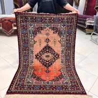 فرش دستبافت۲متری کف ابریشم قشقایی/اقساطی