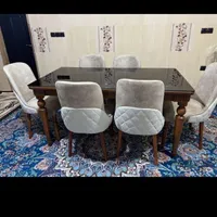 میز چوبی 6نفره