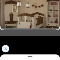 سرویس خواب کودک و نوجوان مدل کلبه