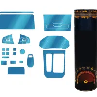 نصب گلس محافظ کابین خودرو ام.وی.ام X55 PRO