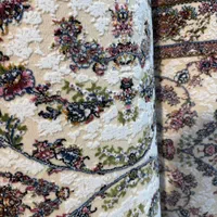 کناره ماشینی افشان گل برجسته