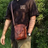 کیف دوشی چرم