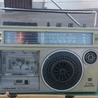 رادیو قدیمی توشیبا ژاپن|کلکسیون اشیاء عتیقه|قزوین, |دیوار