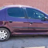 پژو 206 V8 Sd|خودرو سواری و وانت|شیراز, باغ تخت|دیوار