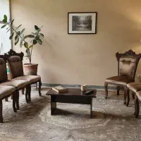 صندلی سلطنتی صندلی چوبی مبل صندلی چوبی