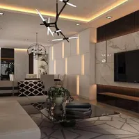 ۱۲۸متر_۲خواب_سالن پرده خور_فول