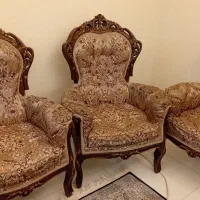مبل استیل ۶عدد تکی