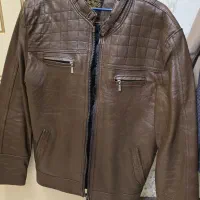 کاپشن چرم طبیعی