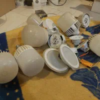 لامپ ال ای دی وچراغ دست دوم زیر قیمت