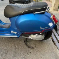 Vespa hpe250 cc gts وسپا ابی مات ۱۳۹۹ مدل|موتورسیکلت|تهران, الهیه|دیوار