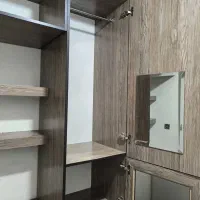 کمد و میز تحریر آماده متصل به هم