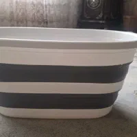 لگن تاشو برای لباسشویی 25 لیتر ترکیه ای