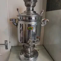 سماور نفتی ۲۵لیتری برنجی ضخیم