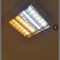 ۸ عدد پنل سقفی ۶۰×۶۰ و لامپ|لامپ و چراغ|کرمانشاه, |دیوار