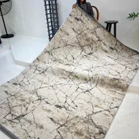 فرش رگه دار سنگی زمینه کرم طوسی|فرش|تهران, عبدل‌آباد|دیوار