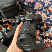 بدنه دوربین canon 1100d با لنز ۱۸ ۱۳۵ در حد نو|دوربین عکاسی و فیلمبرداری|تهران, مدائن|دیوار