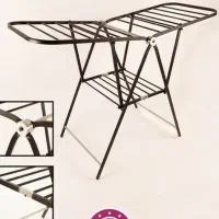 بندرخت لباس 12شاخه استیل براق بند رخت آپارتمانی