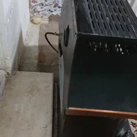 بخاری گازی شومینه ای بزرگ|بخاری، هیتر، شومینه|کرج, عظیمیه|دیوار