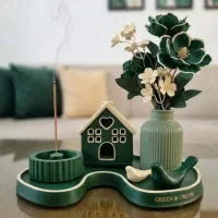 فروش اکسسوری دکوری شمعی سنگ مصنوعی قیمت تولیدی|صنایع دستی و سایر لوازم تزئینی|مشهد, نیروی هوایی|دیوار