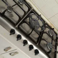 هود کن با اجاق گاز اخوان در حد نو